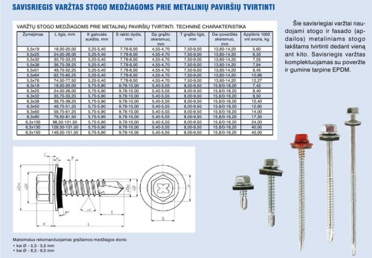 savisriegis-varztas-stogo-mediagoms-prie-metaliniu-pavirsiu-tvirtinti